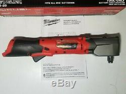 Milwaukee M12 FUEL 1/2 Right AngIe Impact Wrench 220 ft-lbs Bare Tool #2565-20