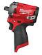 Milwaukee M12 Fuel 1/2 Dr Stubby Impact Wrench 250 Ft-lbs, Bare Tool #2555-20