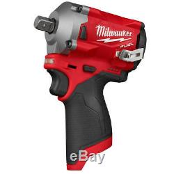 Milwaukee M12 FUEL 2555P-20 12-Volt 1/2-Inch Pin Impact Wrench Bare Tool