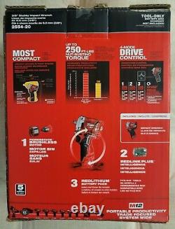 Milwaukee M12 FUEL Stubby 3/8 Impact Wrench 2554-20 with 6.0Ah Battery XC6.0
