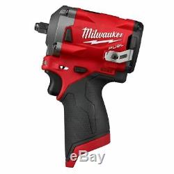 Milwaukee M12 FUEL Stubby 3/8 Impact Wrench (Tool-Only) 2554-20