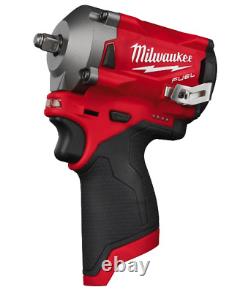 Milwaukee M12 Fuel Sub Compact 3/8 Inch Impact Wrench Bare Unit M12fiw38-0