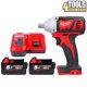 Milwaukee M18biw12 18v Compact Impact Wrench With 2 X 5.0ah Batteries & Charger