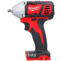 Milwaukee M18BIW38 18V 3/8 Compact Impact Wrench With 1 x 2Ah Battery & Charger