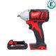 Milwaukee M18biw38 M18 18v 3/8 Compact Impact Wrench With 1 X 2.0ah Battery
