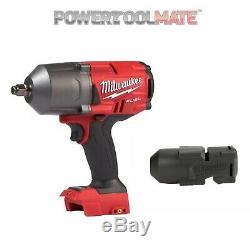 Milwaukee M18FHIWF12-0 FUEL Gen2 1/2 inch Impact Wrench Bare Unit & Rubber Boot
