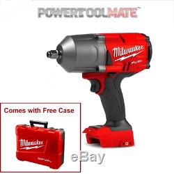 Milwaukee M18FHIWF12-0 FUEL Gen2 1/2 inch Impact Wrench with Case