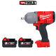 Milwaukee M18fhiwf12 18v 1/2 High Torque Impact Wrench With 2 X 5ah Batteries
