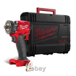 Milwaukee M18FIW2F12-0X 18V Fuel 1/2 Impact Wrench Friction Ring with Case