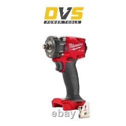 Milwaukee M18FIW2F12-0 18V Fuel 1/2 Compact Impact Wrench with Friction Ring