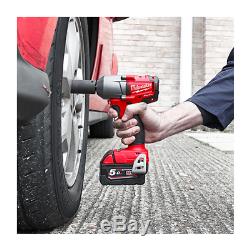 Milwaukee M18FMTIWF12-0 1/2 610Nm Mid-Torque Impact Wrench with Friction Ring &