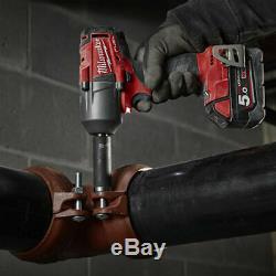 Milwaukee M18FMTIWF12-502X 18V Impact Wrench + 2 x 5Ah Batteries Charger & Case