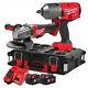 Milwaukee M18fpp2j2-502p 18v Impact Wrench And Grinder Packout Kit
