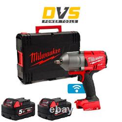 Milwaukee M18ONEFHIWF12-0 18v 1/2in FUEL ONE-KEY Impact Wrench Friction Ring 5Ah