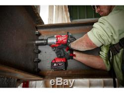 Milwaukee M18ONEFHIWF12-502X 18v 2x5.0Ah Li-ion Fuel 1/2in Friction Ring Impact