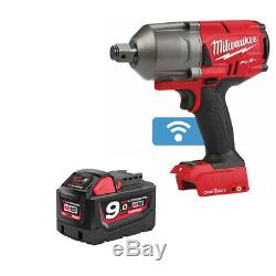 Milwaukee M18ONEFHIWF34-0 18v 3/4in Fuel High Torque Impact Wrench 1x 9Ah M18B9