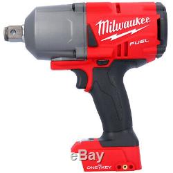 Milwaukee M18ONEFHIWF34-502X 18V Impact Wrench + 2 x 5Ah Batteries, Charger