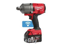 Milwaukee M18ONEFHIWF34-502X 18v 2x5.0Ah Li-ion Fuel 3/4in Friction Ring Impact