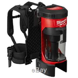 Milwaukee M18 0885-20 18-Volt FUEL 3-in-1 Cordless Backpack Vacuum Bare Tool