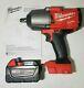 Milwaukee M18 Fuel 1/2 High Torque 1400 Ft-lb Impact Wrench With5.0 Bat #2767-20b