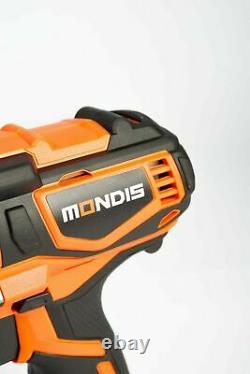 Mondis 20V 1/2 Cordless Impact Wrench Lithium Snap On style Rattle Gun
