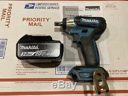 NEW Makita Brushless 18V LXT Li-ion Sub-Compact 1/2 Impact Wrench XWT13 3ah bat