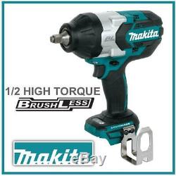 NEW Makita (XWT08Z) 18V LXT Brushless 1/2 in. Hog Ring Impact Wrench Bare Tool