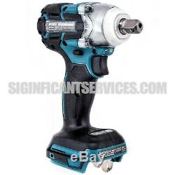 New Makita XWT11Z 18V LXT Brushless 3 Speed 1/2 Impact Wrench 5.0 Ah Batteries