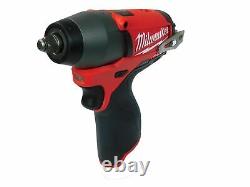 New Milwaukee 2454-20 M12 FUEL 12-Volt Brushless 3/8 in Impact Wrench Bare Tool