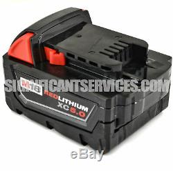 New Milwaukee 2663-20 M18 Cordless 1/2 High Torque Impact Wrench 5.0 Ah Battery