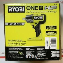 New RYOBI ONE+ HP 18V Brushless Cordless 4-Mode 1/2 in. Impact Wrench P262