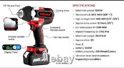 Onevan 1800Nm 588VF Torque Brushless Impact Wrench 1/2 1500w Power 22900 M/Ah