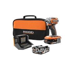 RIDGID 18V SubCompact Brushless Cordless 3/8 in. Impact Wrench Battery Charger