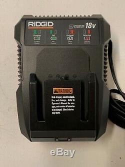 RIDGID Cordless Brushless 1/2 Inch Impact Wrench Kit W 4.0 Battery & Charger
