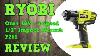 Ryobi 18v 1 2 3 Speed Impact Wrench P261 P1830 Review
