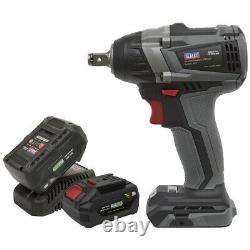 Sealey CP20VIWXKIT 20V 1/2in Sq Drive Brushless Impact Wrench Kit & 2 Batteries