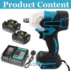 Torque Impact Wrench Brushless Cordless Replacement For Makita Battery DTW285Z