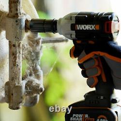 WORX WX272.9 18V Cordless Brushless Impact Wrench 300Nm (BODY ONLY) With Case