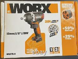 WORX WX279.9 18V (20V Max) Cordless Brushless Impact Wrench Body Only