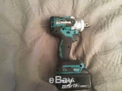 Batterie Makita Dtw285 Impact Wrench 18v Corps + 1x18v 4.0ah