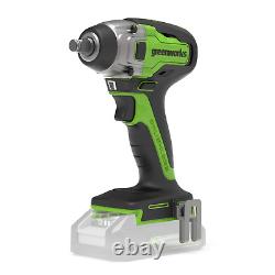 Brushless Impact Gun Cordless Tool 24v Greenworks No Batterie / Chargeur