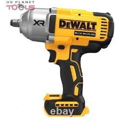 Clé à choc sans fil DeWalt Brushless 1/2 à couple élevé DCF900N Unité nue