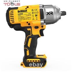 Clé à choc sans fil DeWalt Brushless 1/2 à couple élevé DCF900N Unité nue