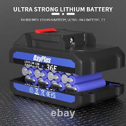 Clé à chocs électrique sans fil 1/2 420Nm avec accessoires de batterie