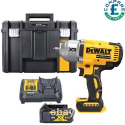 Clé à chocs sans balais DeWalt DCF900 18V XR + 1 batterie 4.0Ah, chargeur et mallette