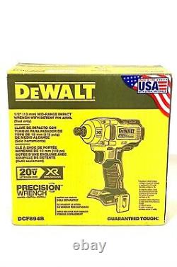 Dewalt Dcf894b 20v Max Xr 1/2 Dans MID Range Cordless Impact Wrench