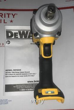 Dewalt Dcf894b 20v Max Xr 1/2 In. Mid-range Cordless Impact Wrench Nouveau