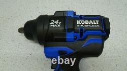 Kobalt Kxiw 124b-03 24v Max Xtr 1/2 Outil De Barre D'impact Sans Brosse Seulement