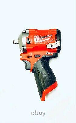 Milwaukee 2554-20 M12 Carburant 3/8 Stubby Impact Wrench (tool-only) Nouveau