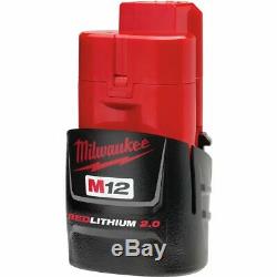 Milwaukee 2557-20 M12 Fuel 3/8 Entraînement À Cliquet Avec Protection De Démarrage Et 2.0 Batterie